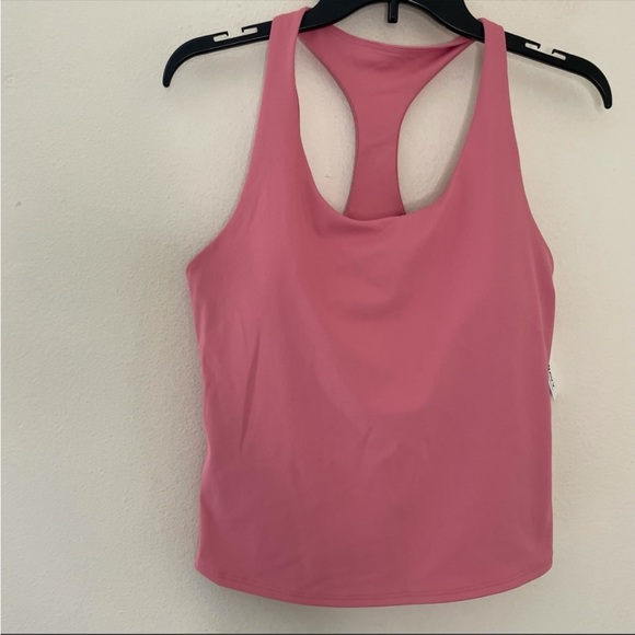 NWOT Old Navy PowerSoft Cropped Shelf-Bra Tank Top - Picture 3 of 5